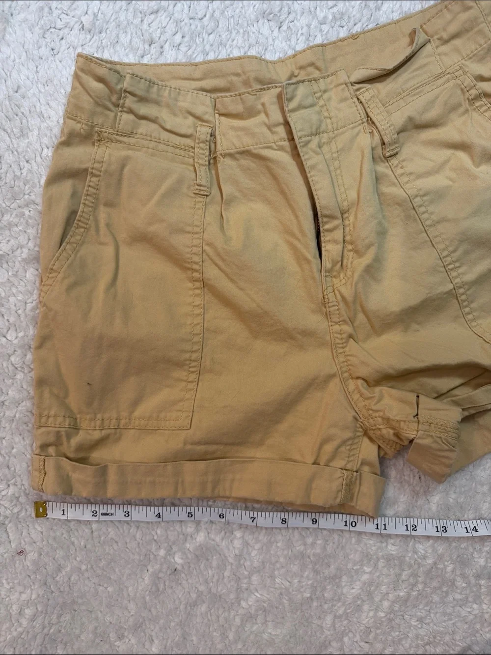 Khaki Women's Shorts